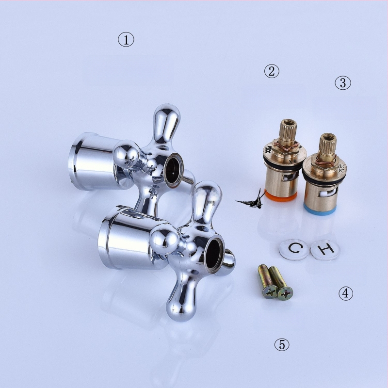 Rukoväť pre kohútik s uhlovým ventilom — plastová, jednoprvková konštrukcia, moderný minimalistický štýl, spracovanie na zákazku