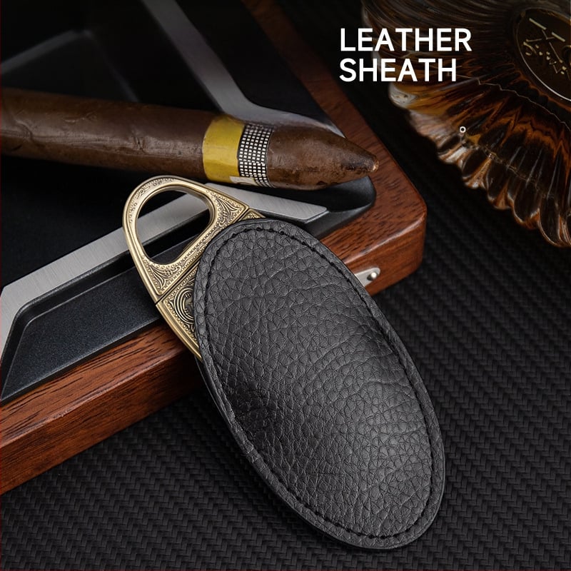 HANNICOOK nôžnice na cigarety, V-tvar dizajn, zliatina zinku, rytá plocha, retro štýl