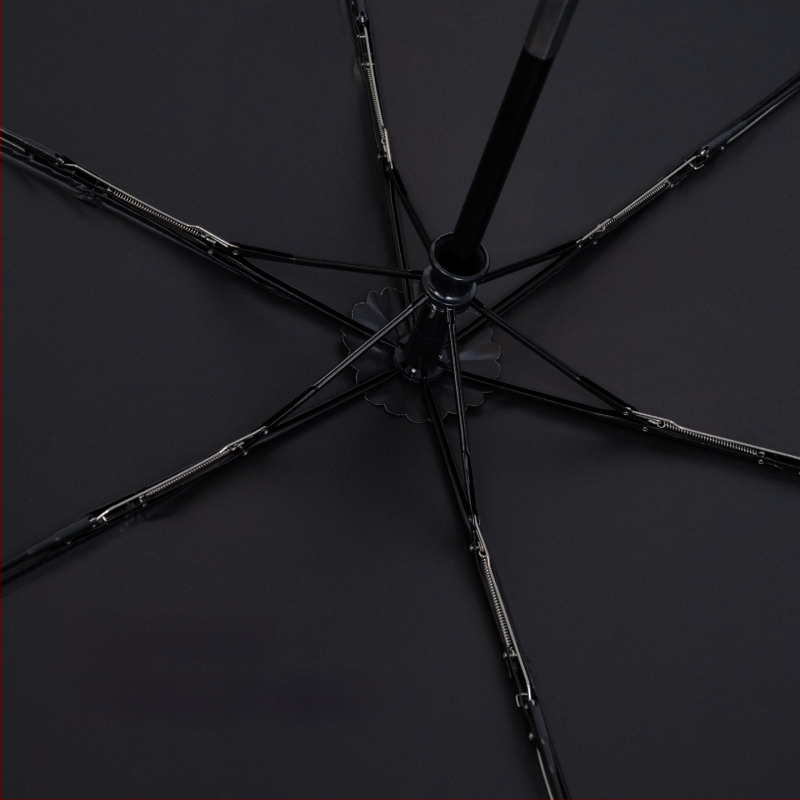 Ultraľahký troj-segmentový dážďník s automatickým zatváraním, UV ochrana UPF50+, rám zliatiny a hliníková tyč, na slnko a dážď