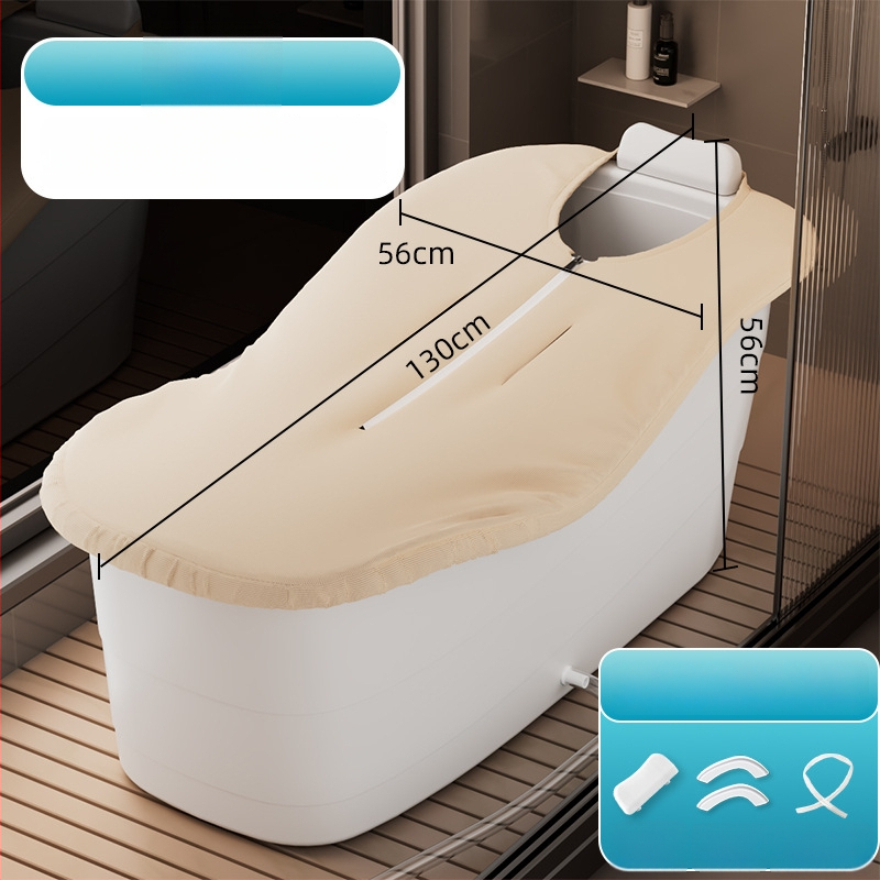 Dóza na kúpanie pre dospelých, plastová, izolovaná, s konštantnou teplotou a parou