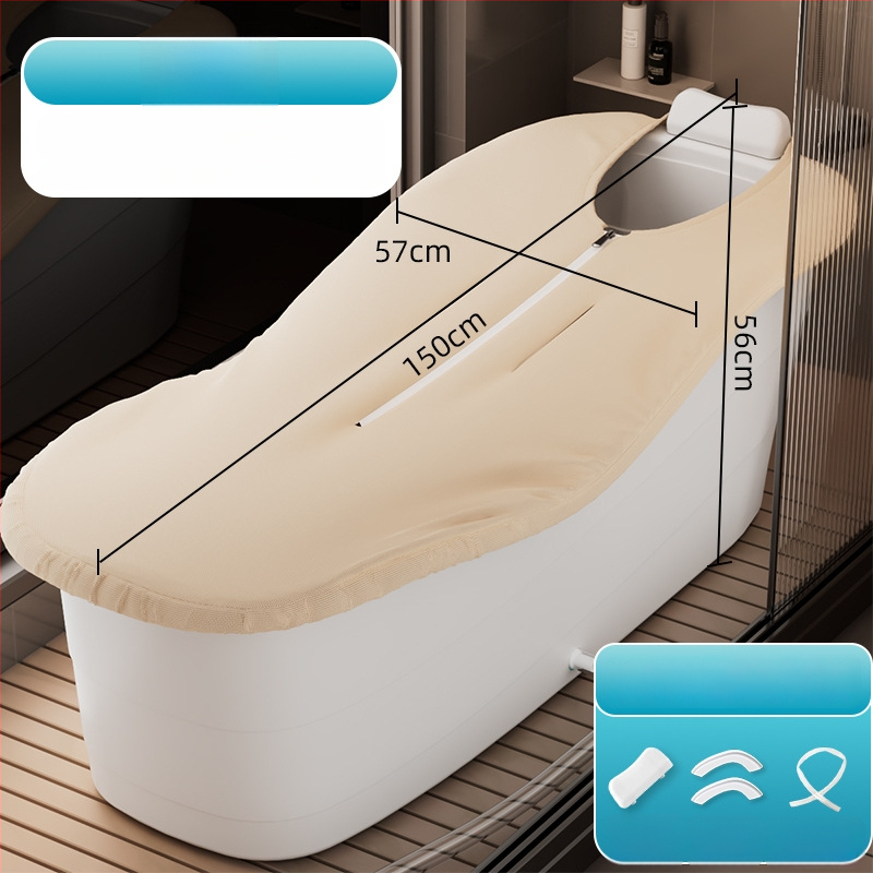 Dóza na kúpanie pre dospelých, plastová, izolovaná, s konštantnou teplotou a parou