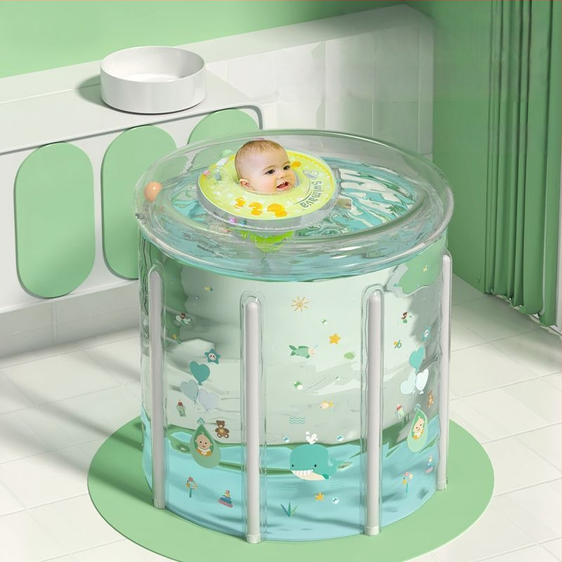 Detská vaňa na kúpanie – skladacia, nafukovacia, nepremokavý materiál, vhodná pre kúpanie detí