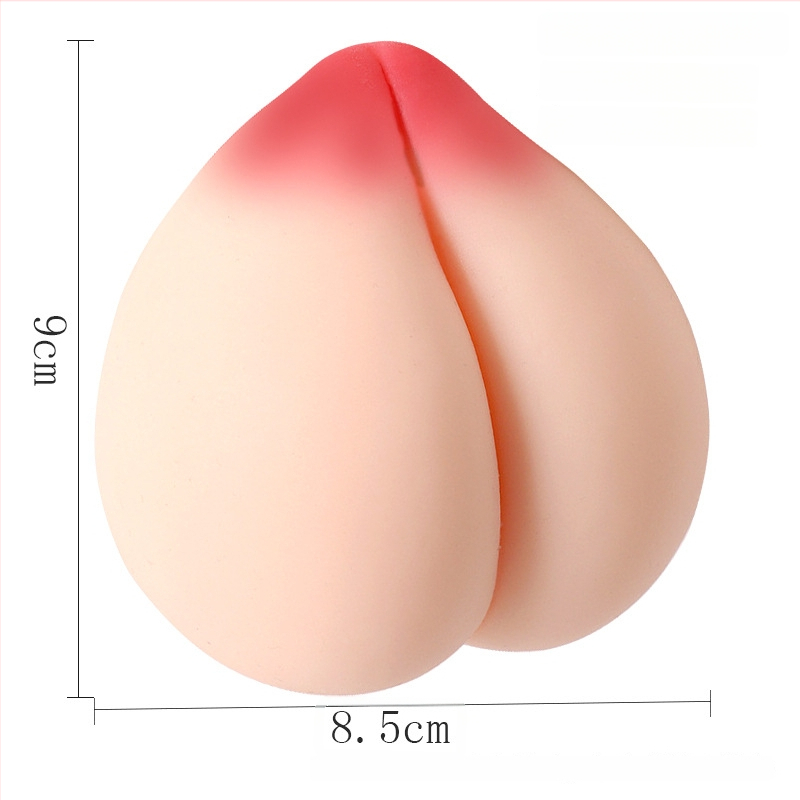 Mužský masturbátor pohár, Peach Milk Flying Cup; Materiál: TPE, Ovládanie: ručné, Lubrikant: žiadny, Značka: Drunk Cat