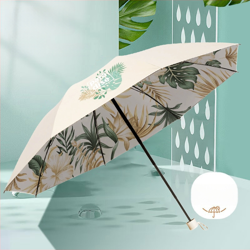 Heavenly Dáždnik na slnko a dážď s dvojitou vrstvou, UPF 50+ UV ochrana, 8 lúčov oceľový rám a stredový stĺp, ručné otvorenie a zatváranie, 210T polyester materiál