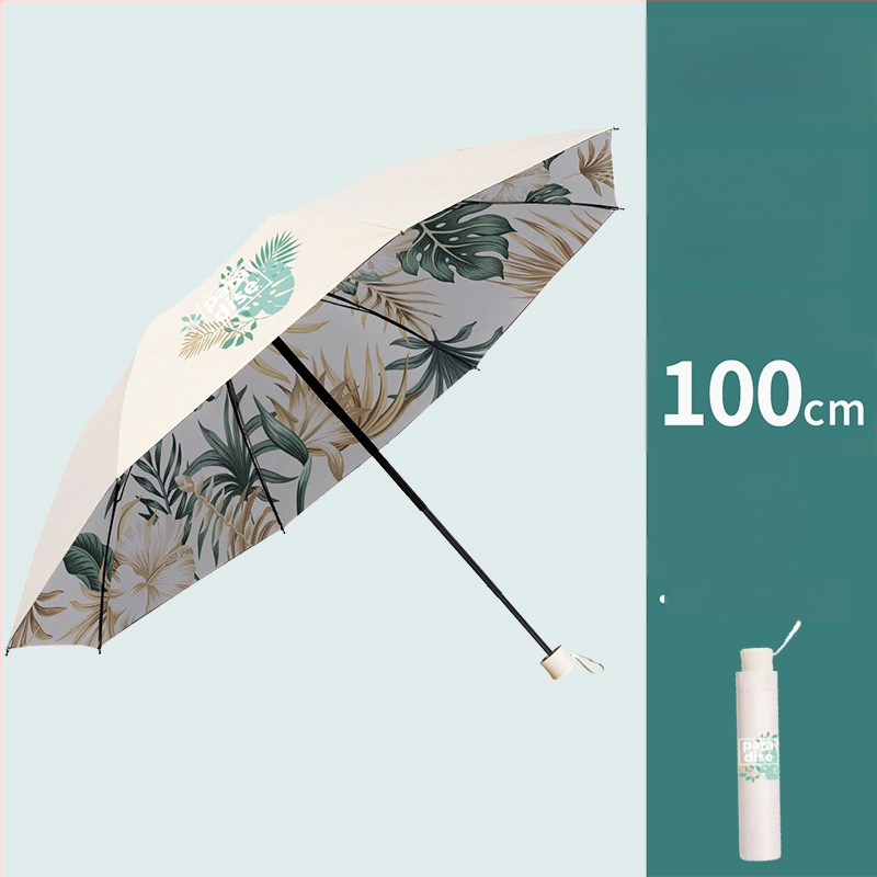 Heavenly Dáždnik na slnko a dážď s dvojitou vrstvou, UPF 50+ UV ochrana, 8 lúčov oceľový rám a stredový stĺp, ručné otvorenie a zatváranie, 210T polyester materiál