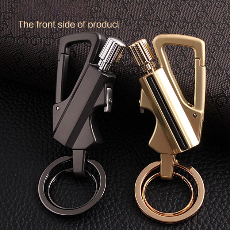 Viacúčelová kerosénová zapaľovač s príveskom a osvetlením, kovové telo (Materiál: Kov; Palivo: Kerozín; Prívesok; Osvetlenie; Tlač loga: Áno)