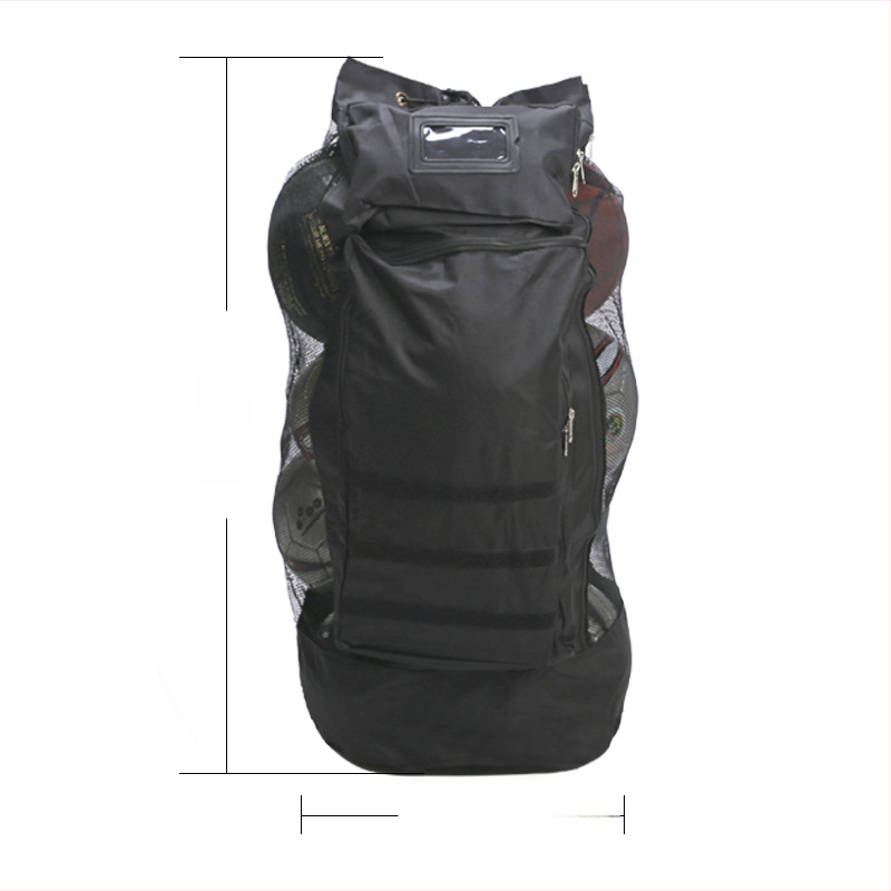 Nili kanvasový taš pre basketbal a futbal – veľká kapacita, prispôsobenie, tlač loga