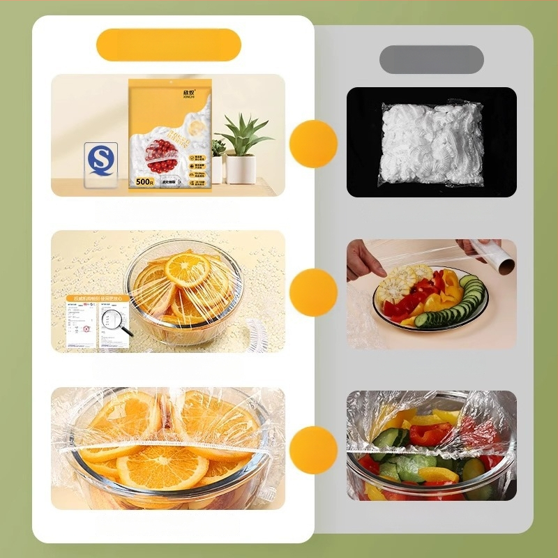 Plastová taška na uchovanie potravín, 1 kus, odolná voči prachu, životnosť 1600 dní