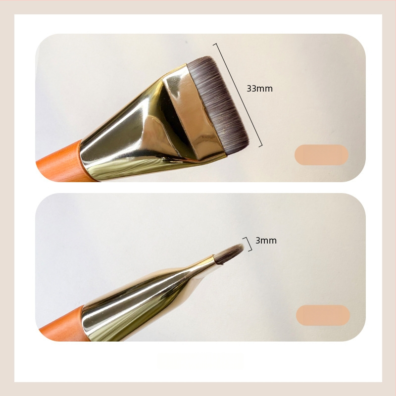 Štetec na foundation, syntetické vlákna, 21 g, jeden kus, pre primer pred make-upom