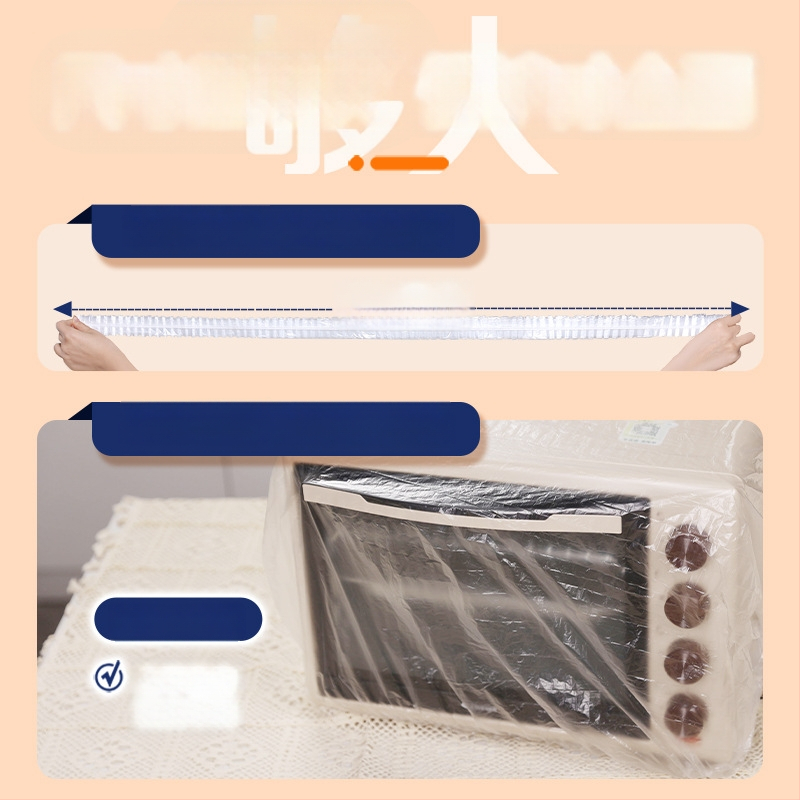 Miaojie Zhutnené Jednorázové Krytie proti prachu pre Domáce Spotrebiče, PE/Polyetylén, Viacúčelové, Vhodné pre Varenie Ryže a Mikrovlnnú rúru