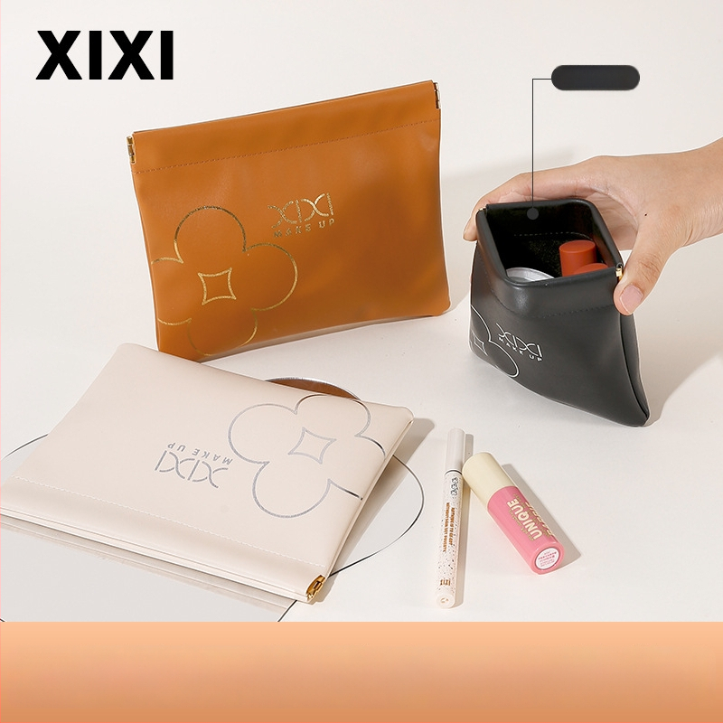 Xixi prenosná kozmetická taška, s 1 súpravou štetcov, materiál štetcov: iný, na každodenné použitie