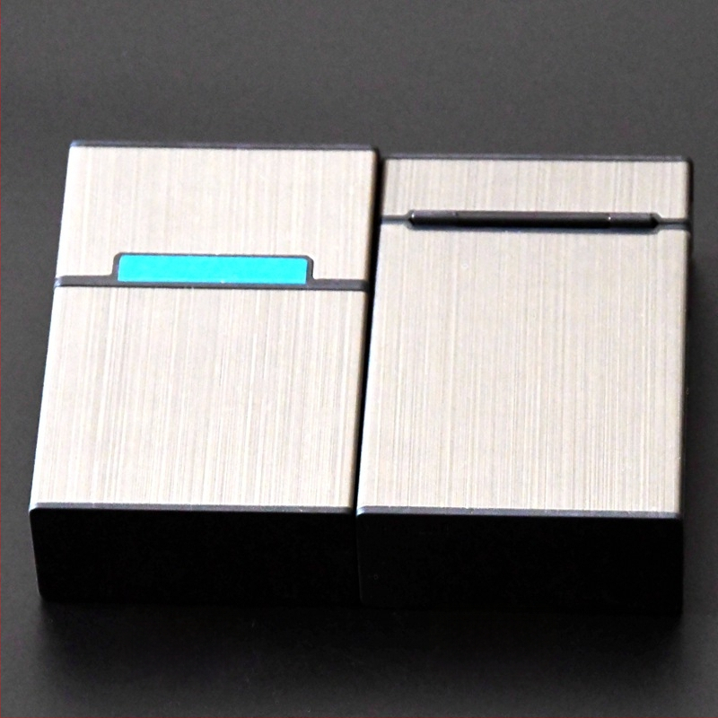 Cigaretová kazeta z plastu a hliníkovej zliatiny, odolná tlaku a vlhkosti, prenosná uzavretá úložná krabička