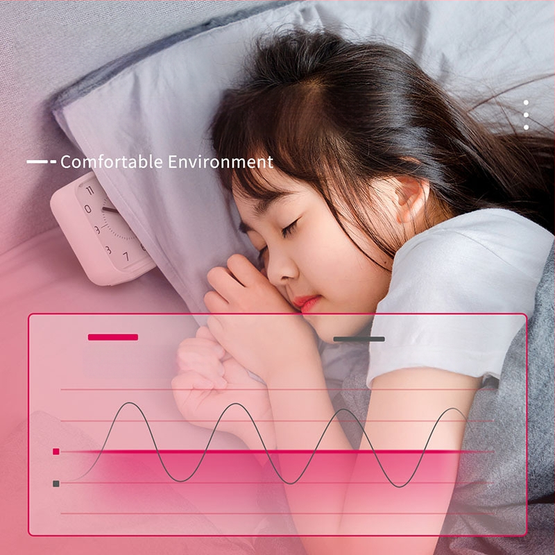 Deli 8851 budík s LCD displejom a analógovým ukazovateľom — 24-hodinový čas, napájaný batériou, Seagull pohon, 10 mm hrúbka