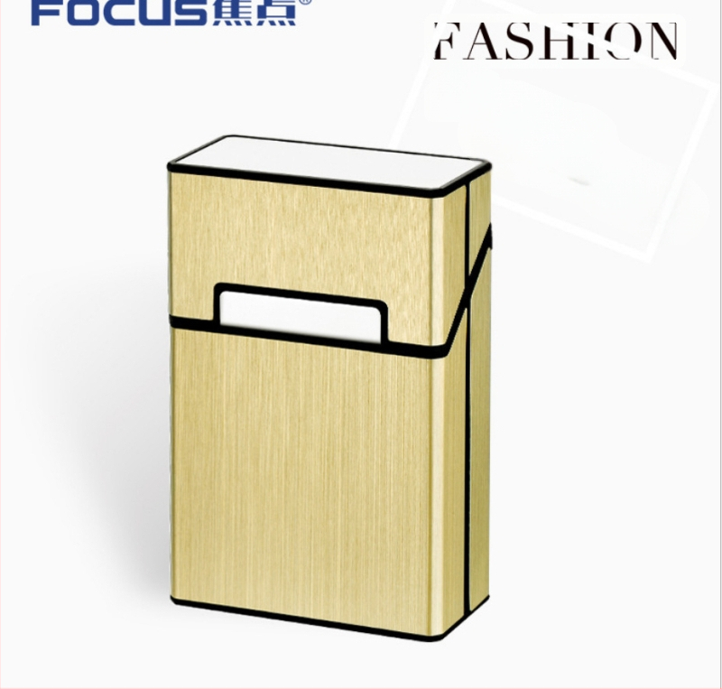 Kovová škatuľka na cigarety s logom – moderný minimalistický dizajn, potlačené logo, balenie 300 ks