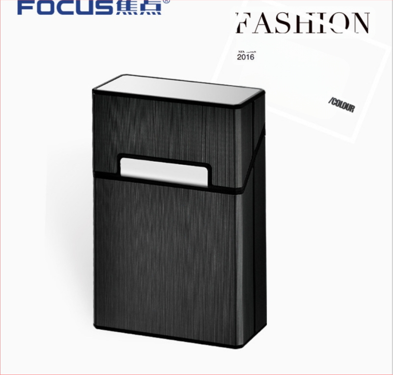 Kovová škatuľka na cigarety s logom – moderný minimalistický dizajn, potlačené logo, balenie 300 ks