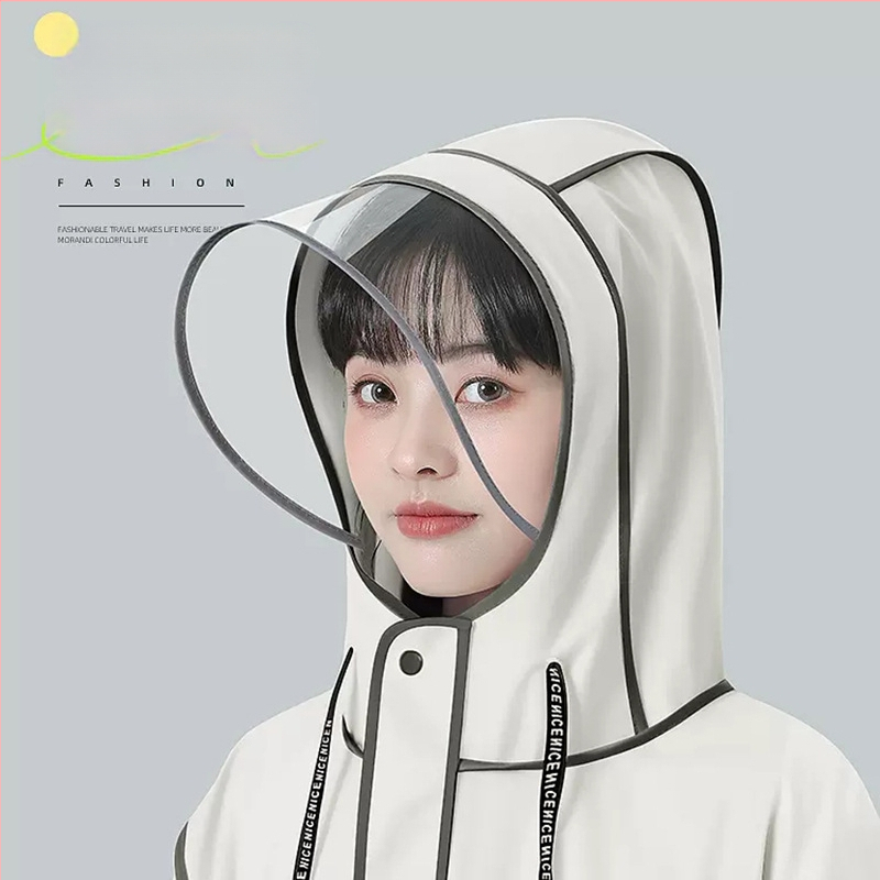 Dospelý pončó pre motorku/elektrický skút, EVA látka, plná ochrana, dlhý dizajn, unisex