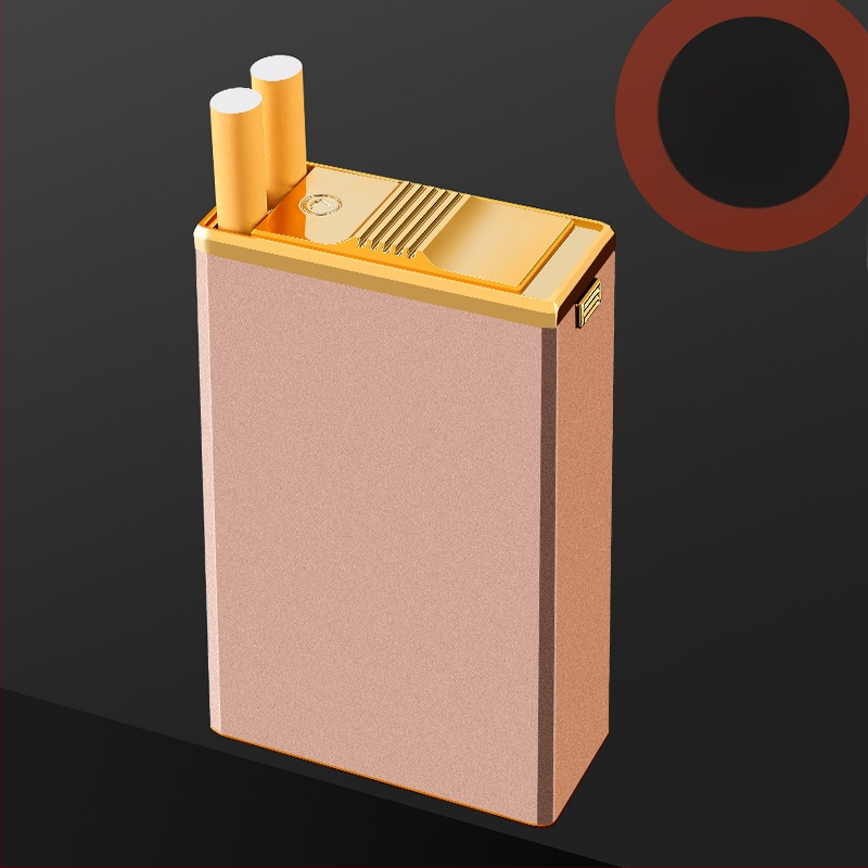 Kovová kazeta na cigarety so posúvacím viečkom – Balík 100, Tlač loga, Prispôsobiteľné