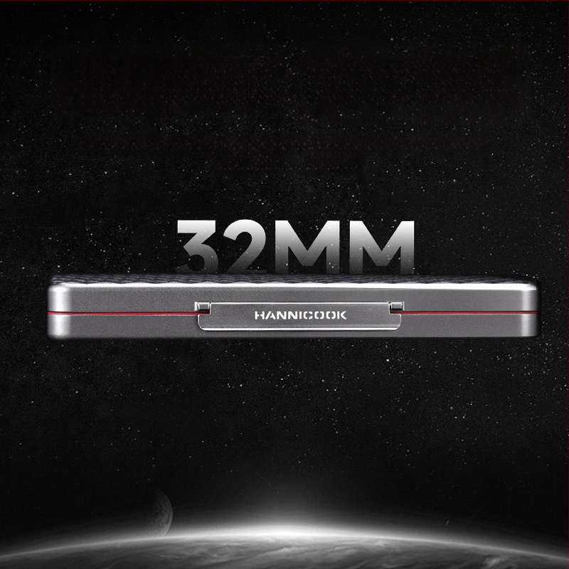 Humidor na cigary z leteckého hliníka, sada 5 dielov, ultra tenký 3 cm, vodeodolný, prenosný