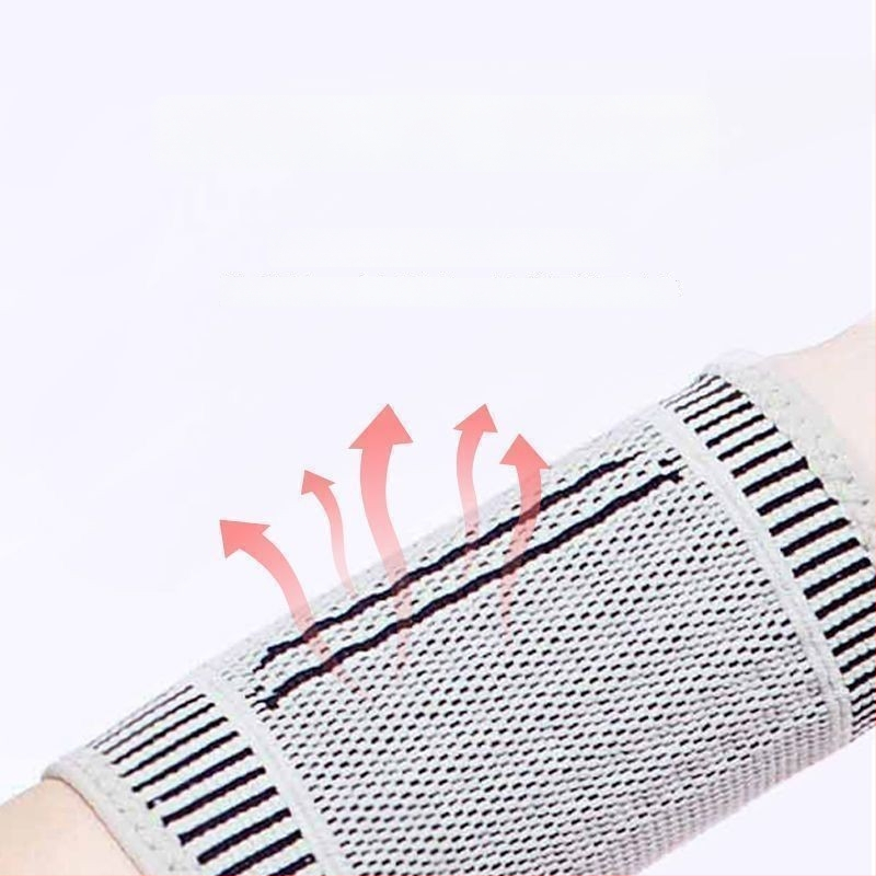 Chránič zápästia - Unisex, Lycra, pre badminton, stolný tenis a tenis, ochrana zápästia (Materiál: Lycra; Spoločenské športy: Badminton, Stolný tenis, Tenis; Ochranná oblasť: zápästie)