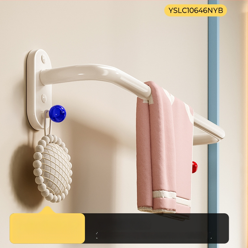 Stojan na uteráky do kúpeľne, hliník, povrchová úprava striekaným plastom, moderný minimalizmus; dostupné zostavy od 2-6 dielov