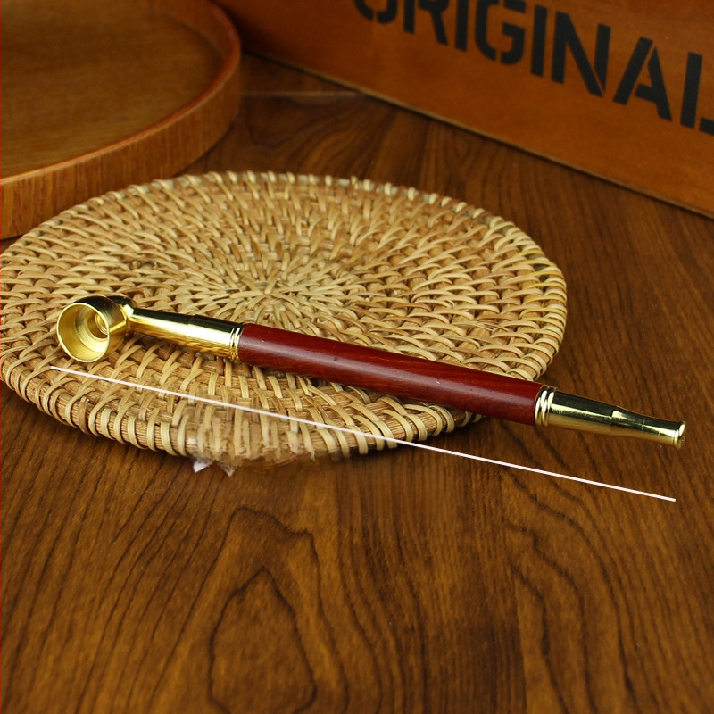 Držiteľ na cigarety – Meďový materiál, značka Tang Teng, kovová ozdoba čínskeho štýlu.