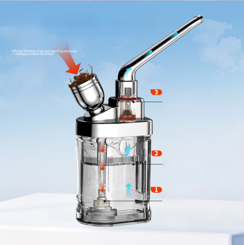 Cigaretový ústny filter s tromi režimami — hrubý, stredný, tenký, z plastu