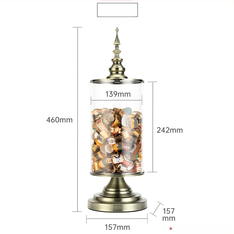 Cigarloong európsky štýl skladovacia dóza na štítky cigár – bez loga, bez možnosti personalizácie