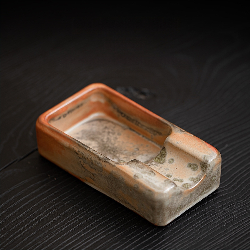 Porcelánový popolník na cigary – Kangli Ceramics, Pôvod Dehua, Čínske štýl, Potlač loga