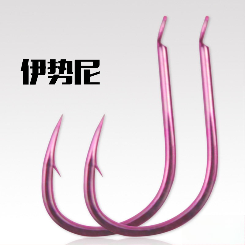 Iseki ostnatý rybársky háčik z vysokoúhlíkovej ocele, hromadné balenie pre karasa