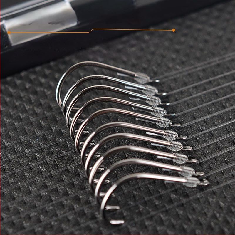 Obyčajný rybársky háčik — dvojitý háčik, proti zamotaniu, zlatý manžet, ostrosť