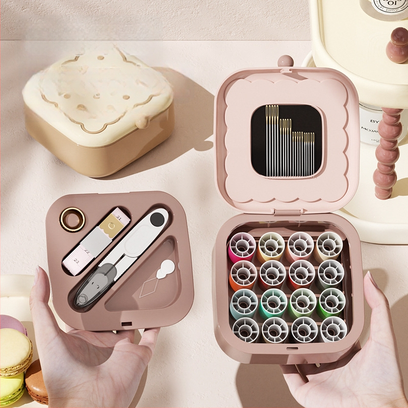 Šijací set – domáci, praktický, ručne vyrobený, prenosný magnetický mini set; Značka Youqin; Model F997T7M97J6665; Obsah balenia: 54 ks; Hrubá hmotnosť: 290 g