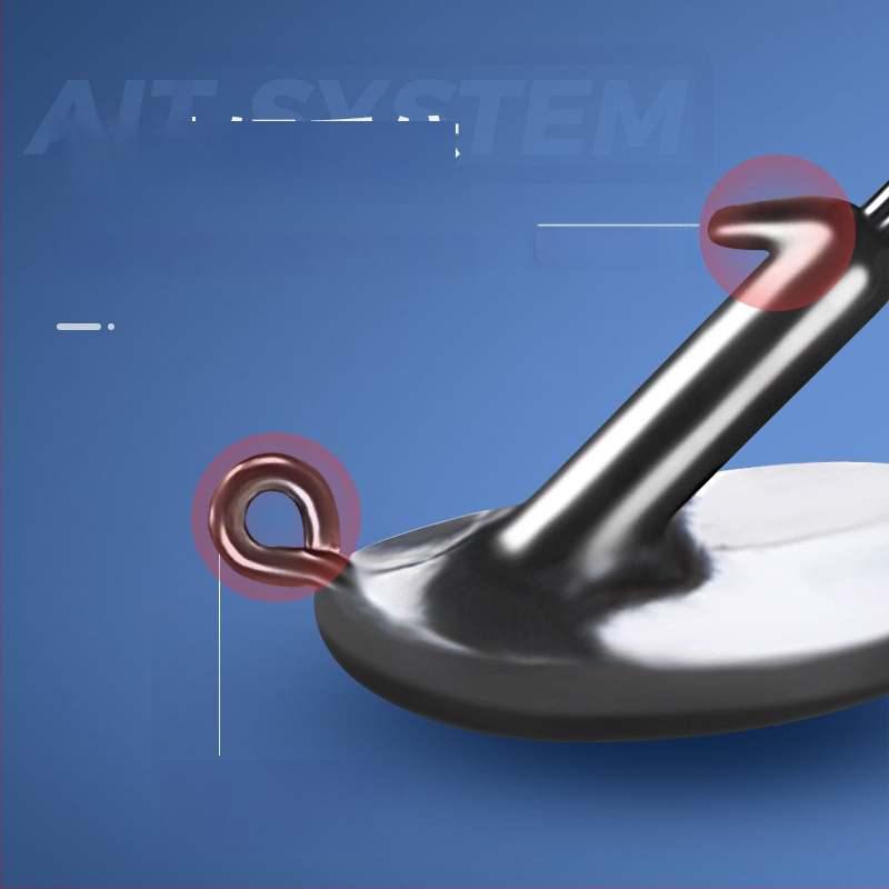 Huizhu olovený háčik s ostňami pre riečny rybolov