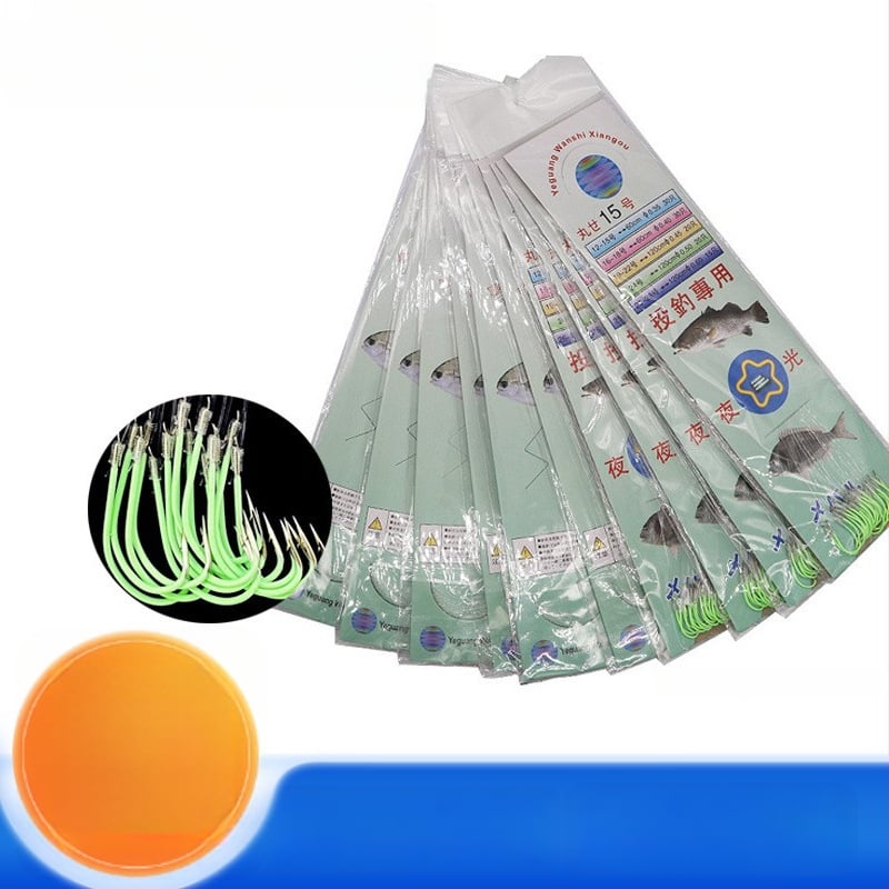 Morský rybársky háčik, s tŕňmi, na rybolov z lode, 500 kusov v balení, značka Yifeng