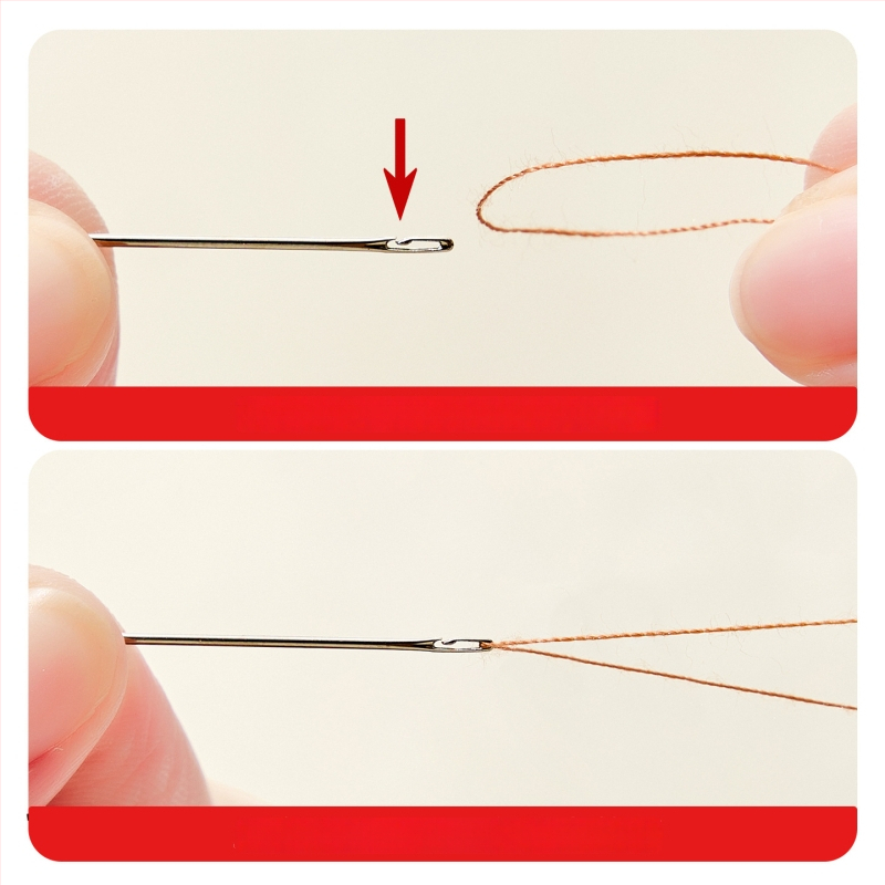 Magnetická škatuľka na ihly a niť – sada na domáce šitie, Suoxiang D2446, 140 kusov, 80 g, moderný štýl