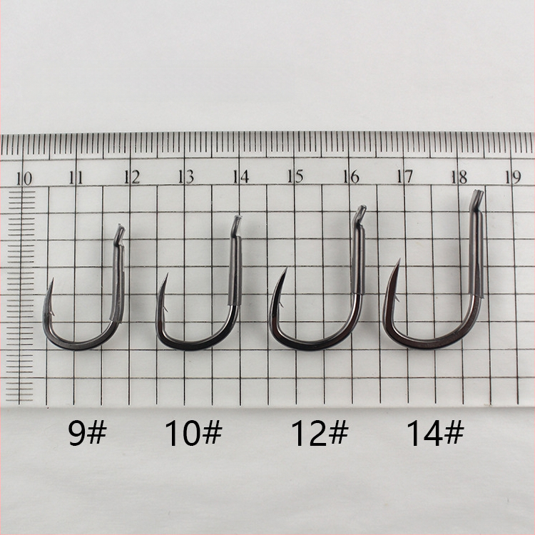 Horog z titánovej zliatiny – ostrý háčik pre Grass Carp a Sturgeon; Balenie 2000 kusov; Vhodné pre rezervoáre, jazierka, rieky a jazerá