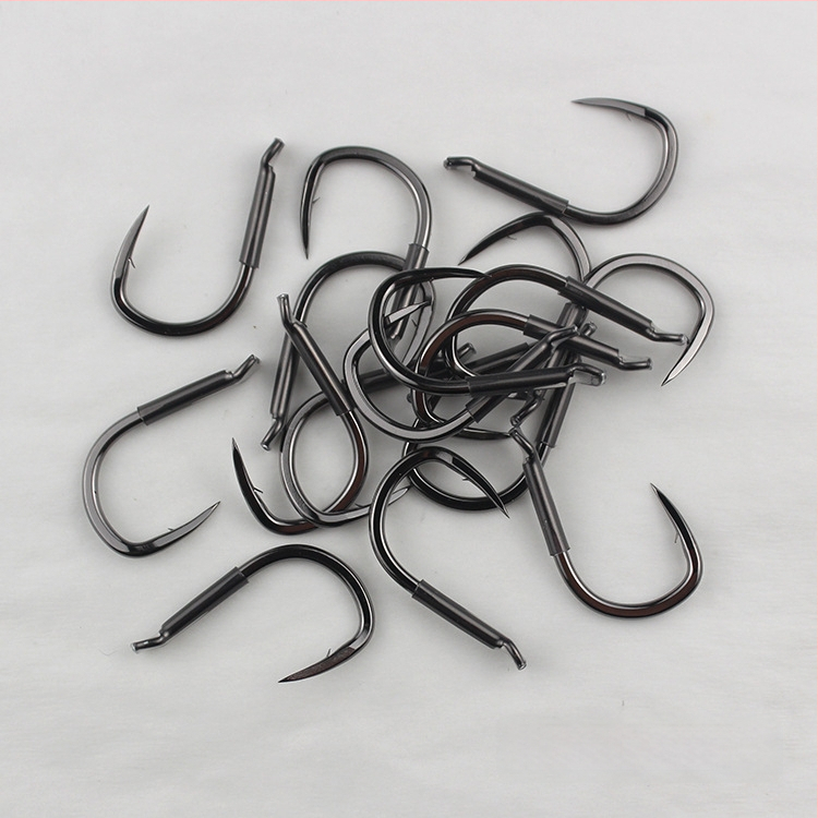 Horog z titánovej zliatiny – ostrý háčik pre Grass Carp a Sturgeon; Balenie 2000 kusov; Vhodné pre rezervoáre, jazierka, rieky a jazerá