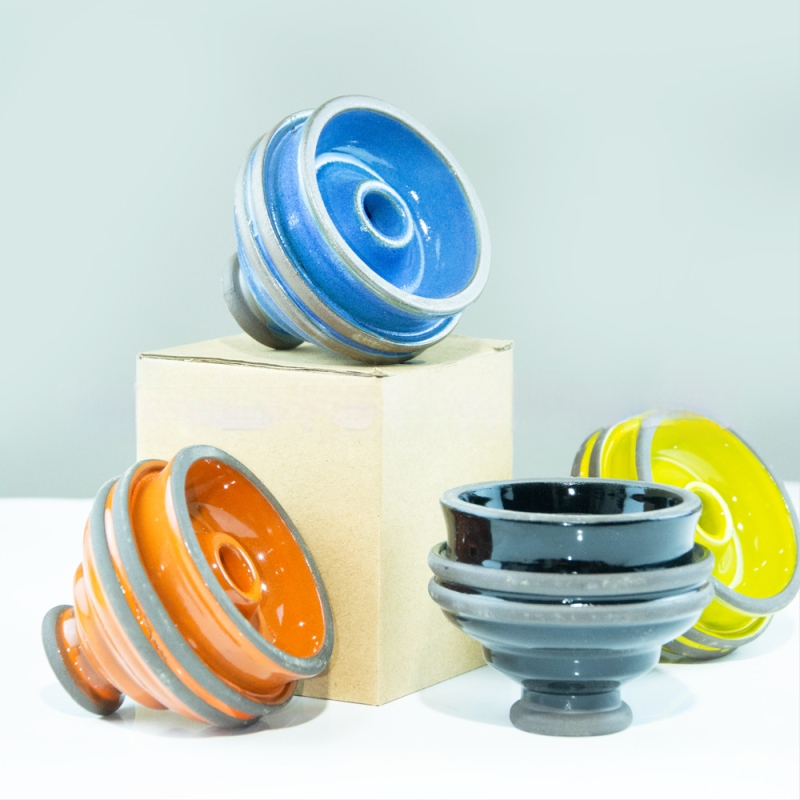 Keramická misa na šisha, moderný japonský štýl, vhodné ako darček, balenie 72 kusov