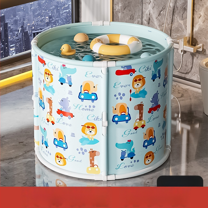 Mobiko Skladacie vedro na kúpanie, bez montáže, z plastu, univerzálne pre dospelých a deti, zosilnené prevedenie