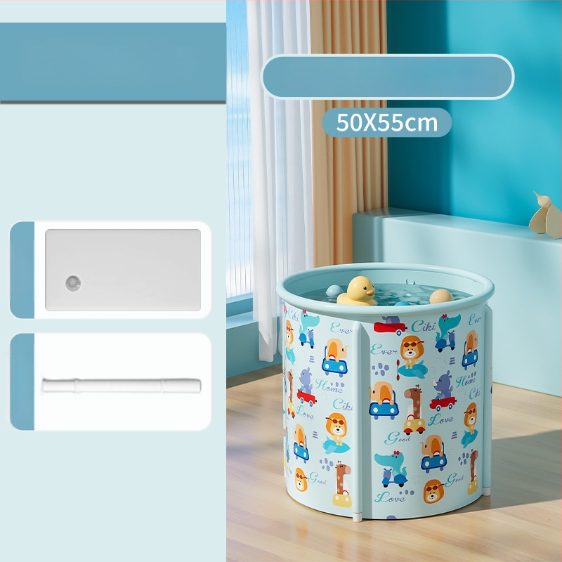 Mobiko Skladacie vedro na kúpanie, bez montáže, z plastu, univerzálne pre dospelých a deti, zosilnené prevedenie