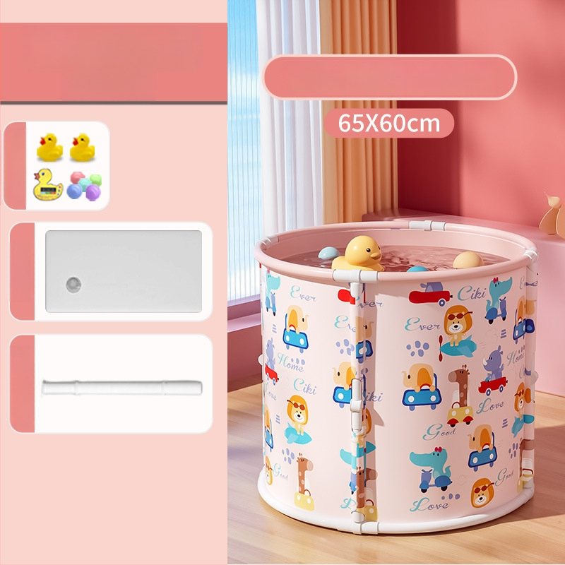 Mobiko Skladacie vedro na kúpanie, bez montáže, z plastu, univerzálne pre dospelých a deti, zosilnené prevedenie