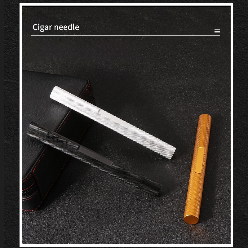 Príslušenstvo na cigary – Viacúčelová zubová ihla pre cigary, čistič cigár, dierovací typ pre priechod dymu, prenášateľný čistič cigár, značka Dhl