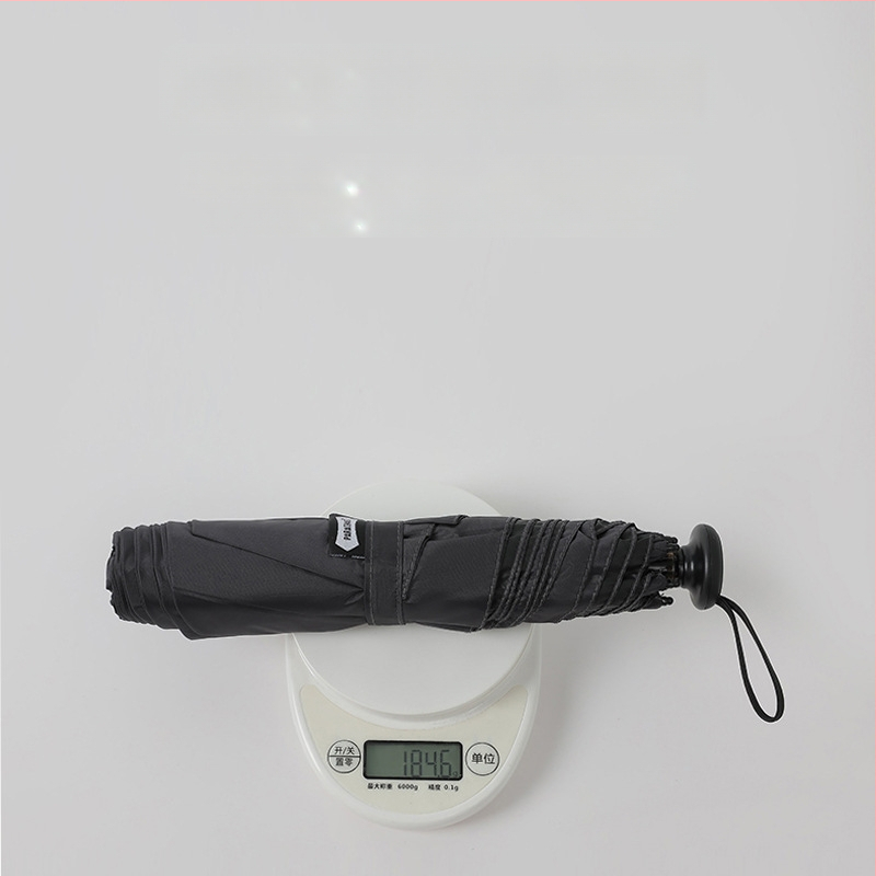 Parachase slnečno-dážďový dážnik - ultrakľahký, vinilová potiahnutá látka, UPF >50, hliníkový rám a tyč, ručné otváranie, tlač loga dostupná