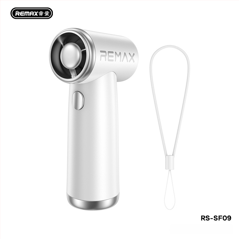 Ručný bezlopatový ventilátor s vstavanou batériou 2000–4000 mAh, BLDC motor, 3 rýchlosti, hmotnosť 105 g