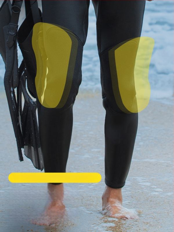 Pánsky celo neoprenový oblek 3 mm, teplo a vysoká elasticita — set na potápanie, šnorchlovanie a voľné potápanie