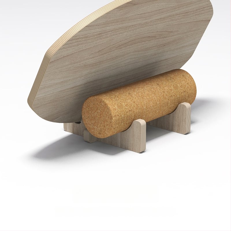 Drevený stojan na balansnú dosku a vystavovací stojan na skateboard – Materiál: drevo; Kód produktu XY-110; Plocha dosky: plochá; Cieľová skupina: univerzálna