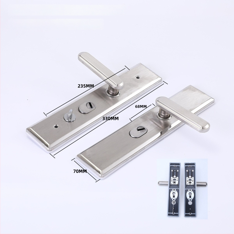 JT-001 Anti-lõhke durvų käepide, terasest, kahekordsete eluainega ja kahekordse kiire lukustusega, isereguleeruv vasak-paremt