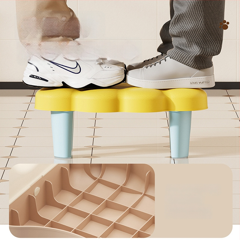 PP vonios kojų kėdutė, neslidus paviršius, ne-sulankstoma, prekės ženklas Yushi