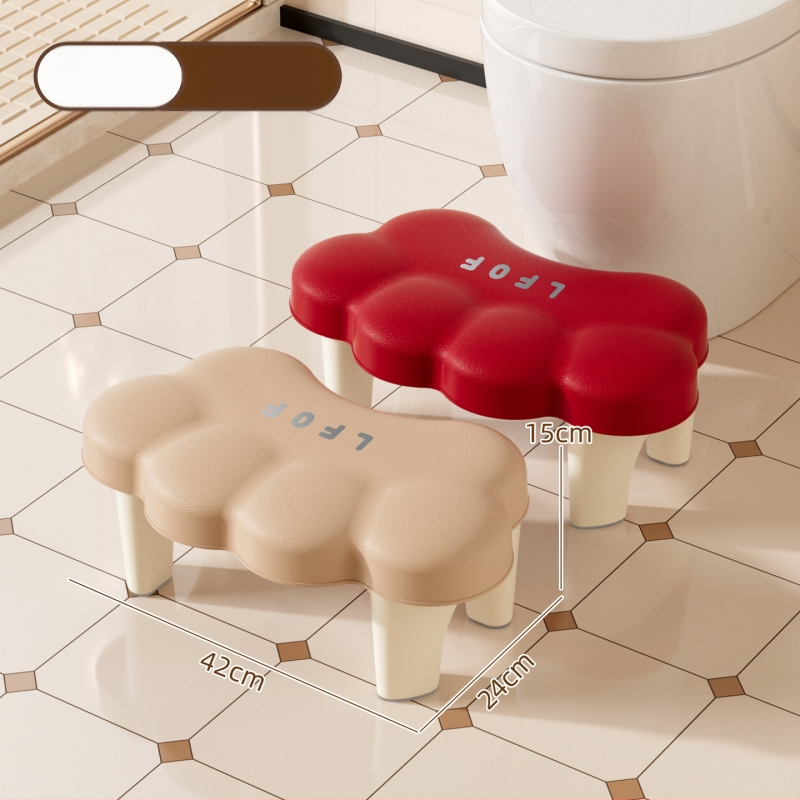 PP vonios kojų kėdutė, neslidus paviršius, ne-sulankstoma, prekės ženklas Yushi