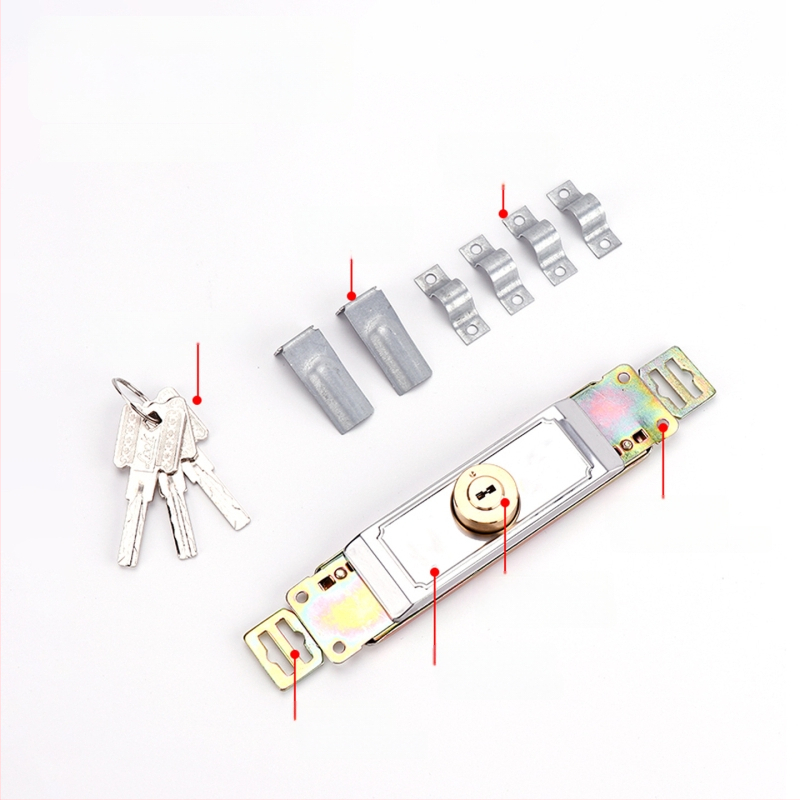 Mortise lukk ruldooride jaoks – messingust lukustuse südamik, universaalne tüüp, madala ja keskmise ava jaoks