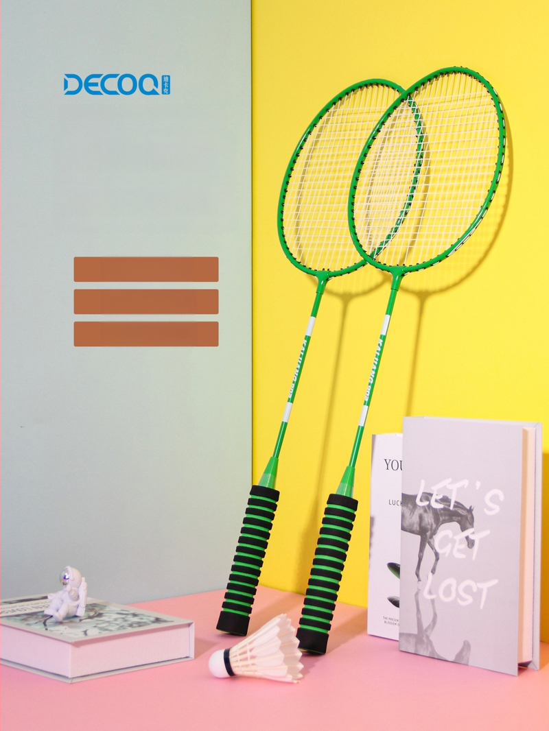 Badmintonireket koduseks treeninguks raua sulamiga raami, nailonist stringid, kaal 95–100 g, käepideme paksus G4, varre kõvadus keskmine